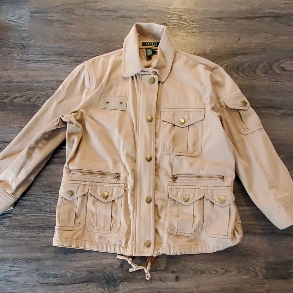 Lauren Ralph Lauren tan field jacket